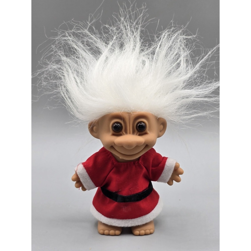 Vintage Russ Santa Troll‎ Doll
